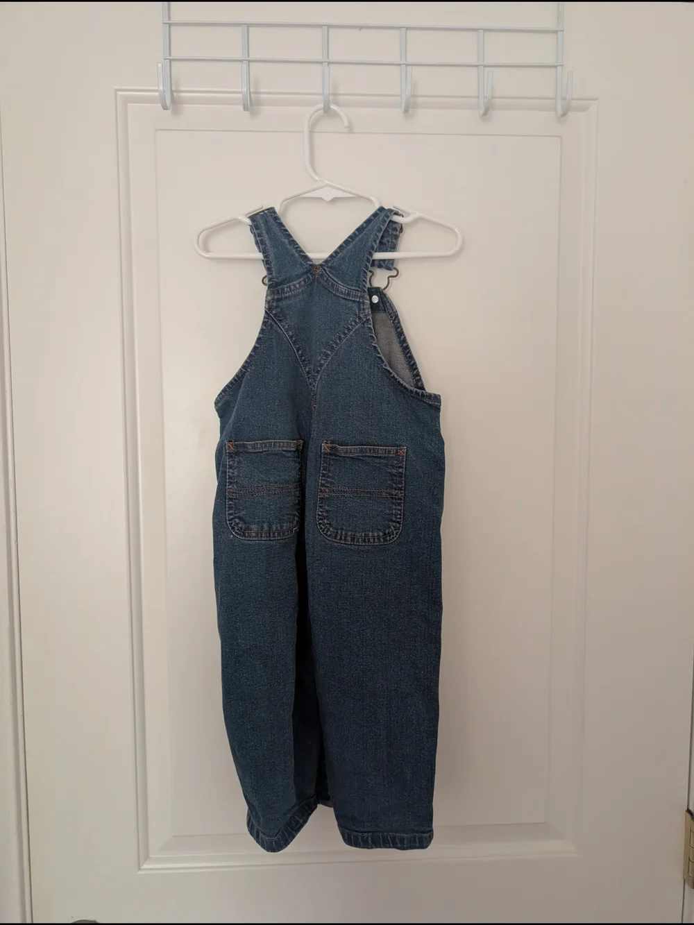 Carhartt Kids Dark Blue Denim Overalls - Picture 4 of 5